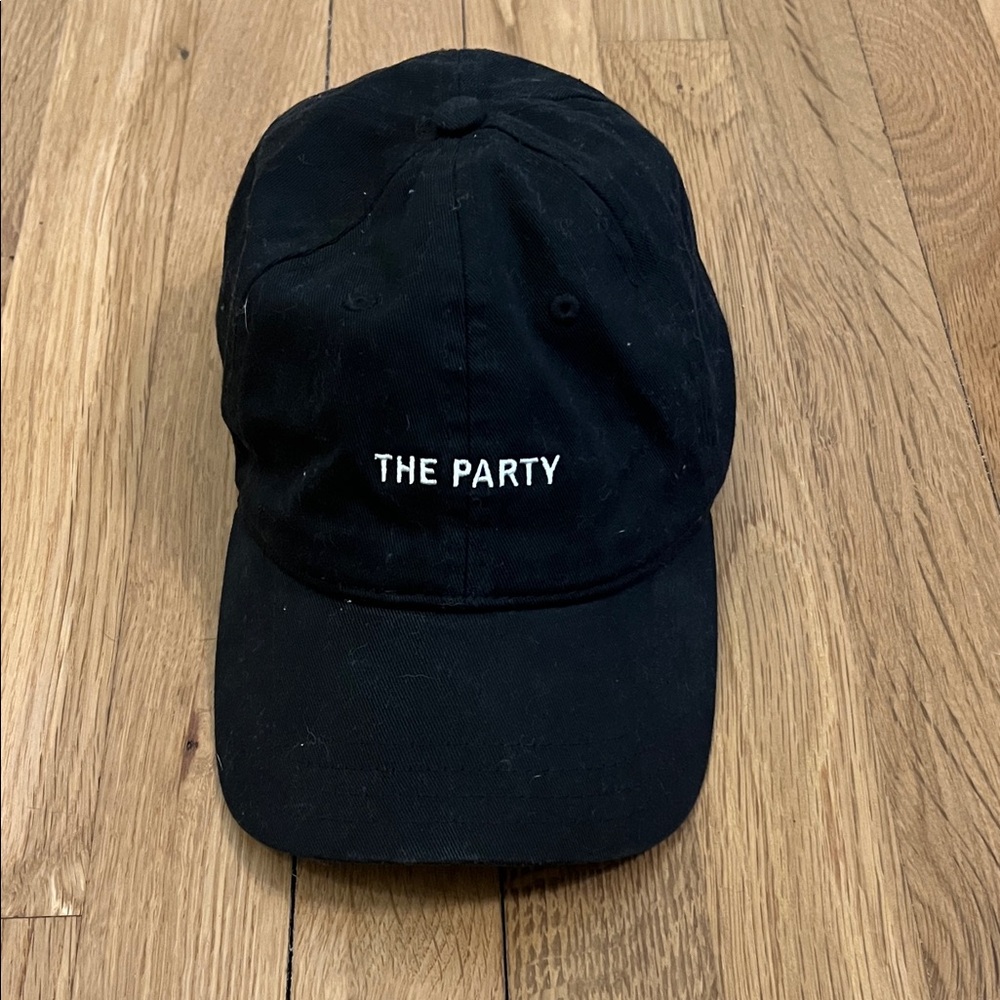 Black 'The Party' Hat